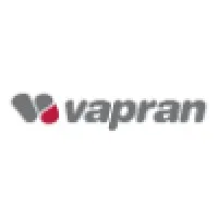 Voici le logo de la marque VAPRAN qui représente son identité graphique.