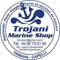TROJANI MARINE SHOP logo