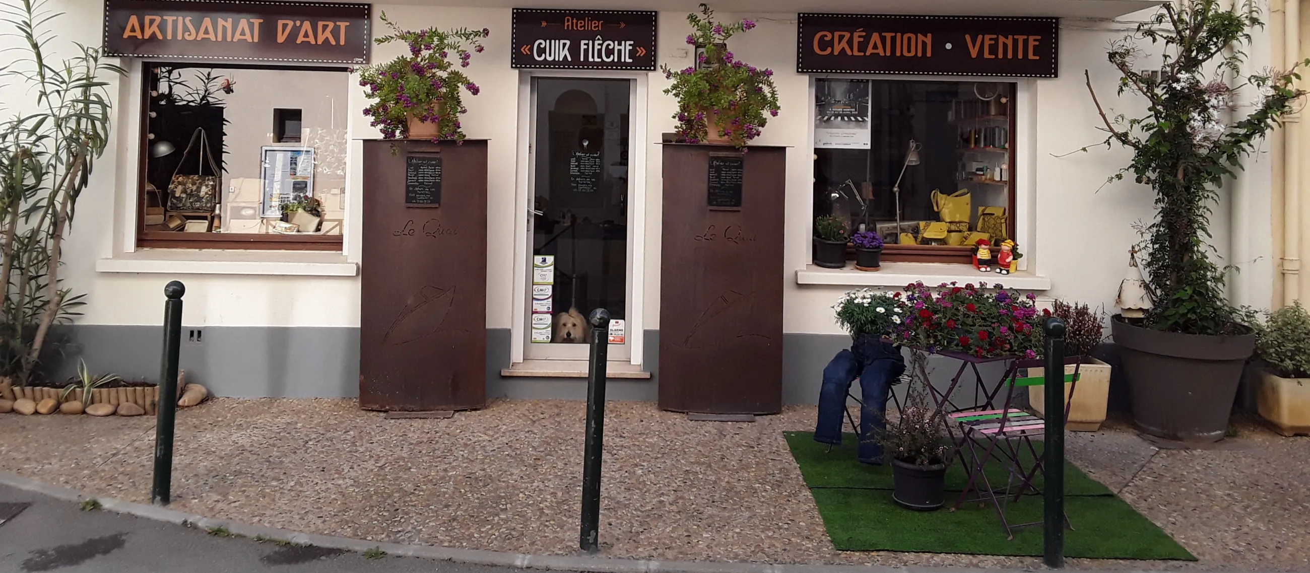 JACQUEL CLAUDINE (CREATION CUIR FLECHE) logo