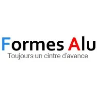 Voici le logo de la marque FORMES ALU qui représente son identité graphique.