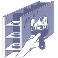 Voici le logo de la marque DUMAS ISOLATION CLOISONS (DIC) qui représente son identité graphique.
