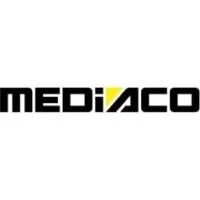 Voici le logo de la marque MEDIACO LEVAGE qui représente son identité graphique.