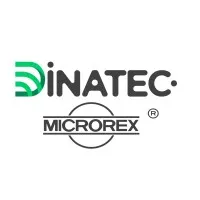 Voici le logo de la marque DINATEC (DINATEC - MICROREX) qui représente son identité graphique.