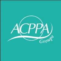 Voici le logo de la marque GROUPE ACCUEIL ET CONFORT POUR PERSONNES AGEES (GROUPE ACPPA) qui représente son identité graphique.