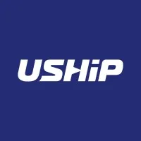 Voici le logo de la marque U SHIP qui représente son identité graphique.