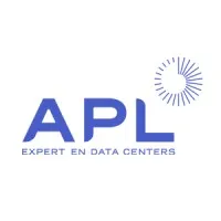 Voici le logo de la marque APL DATA CENTER qui représente son identité graphique.