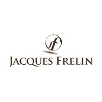 Voici le logo de la marque JACQUES FRELIN VIGNOBLES (SVBM - SOC VINS BIOS MEDITERRANEE -VINS) qui représente son identité graphique.