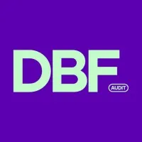 Voici le logo de la marque DBF AUDIT qui représente son identité graphique.