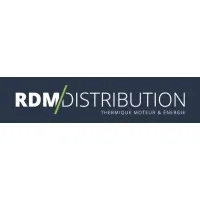 Voici le logo de la marque RDM DISTRIBUTION qui représente son identité graphique.