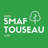 Voici le logo de la marque LE SPECIALISTE DES MACHINES AGRICOLES ET FORESTIERES (SMAF) qui représente son identité graphique.