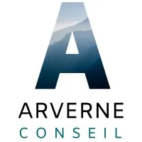 Voici le logo de la marque ARVERNE CONSEIL qui représente son identité graphique.