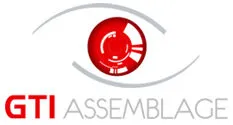 Voici le logo de la marque GTI ASSEMBLAGE qui représente son identité graphique.