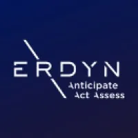 Voici le logo de la marque ERDYN CONSULTANTS qui représente son identité graphique.