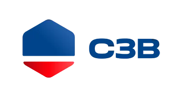 C 3 B logo