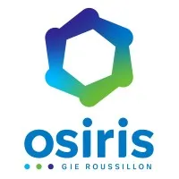 Voici le logo de la marque GIE OSIRIS qui représente son identité graphique.