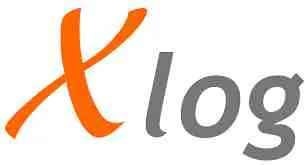 X LOG logo