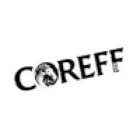 Voici le logo de la marque COREFF qui représente son identité graphique.