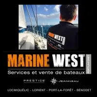 MARINE WEST - LOCMIQUELIC logo