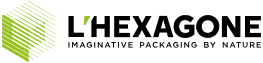 Voici le logo de la marque L'HEXAGONE qui représente son identité graphique.