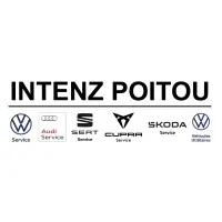 Voici le logo de la marque INTENZ POITOU BY AUTOSPHERE (LE MONDE DE L'OCCASI) qui représente son identité graphique.