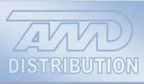 Voici le logo de la marque AMD DISTRIBUTION qui représente son identité graphique.