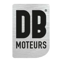 Voici le logo de la marque DB MOTEURS qui représente son identité graphique.
