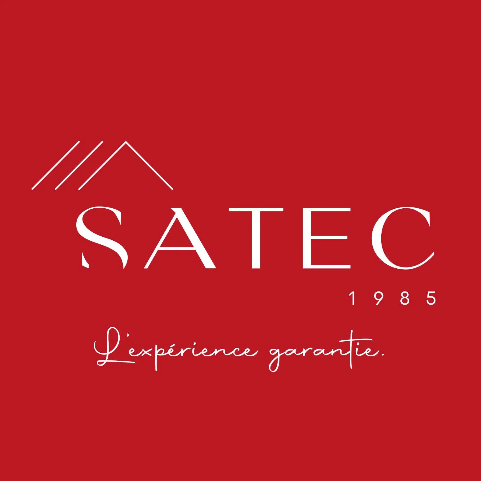 Voici le logo de la marque SOC ANTILL TRAV ET CONSTRUCT (MAISON SATEC) qui représente son identité graphique.