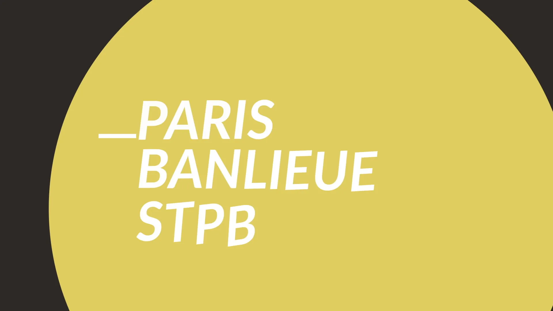 PARIS BANLIEUE STPB logo
