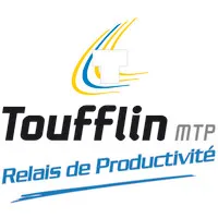 Voici le logo de la marque TOUFFLIN M.T.P. qui représente son identité graphique.