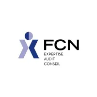 Voici le logo de la marque FCN qui représente son identité graphique.