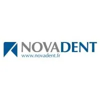 Voici le logo de la marque NOVADENT DIFFUSION qui représente son identité graphique.