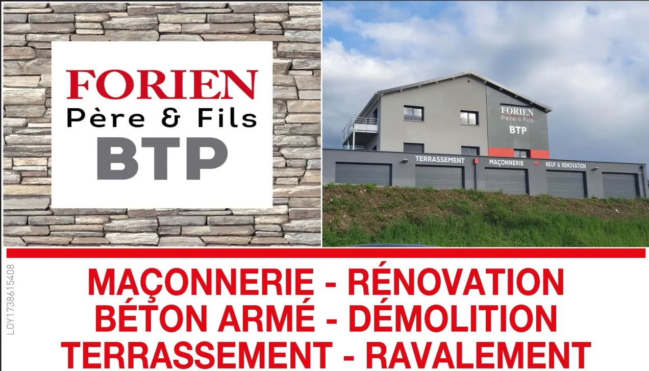 FORIEN PERE ET FILS B.T.P. logo
