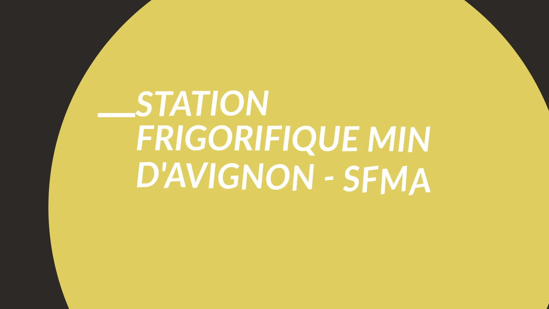 STATION FRIGORIFIQUE MIN D'AVIGNON (SFMA) logo