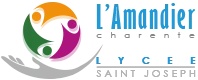 Voici le logo de la marque OGEC LTP SAINT-JOSEPH L'AMANDIER qui représente son identité graphique.