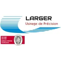 Voici le logo de la marque LARGER SAS qui représente son identité graphique.