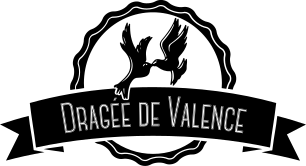 Voici le logo de la marque LA DRAGEE DE VALENCE SA qui représente son identité graphique.