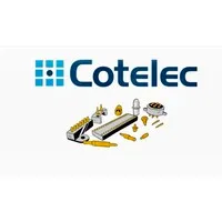 Voici le logo de la marque COMPOSANTS TECHNOLOGIES ELECTRONIQUE (COTELEC) qui représente son identité graphique.