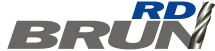Voici le logo de la marque R.D.BRUN qui représente son identité graphique.