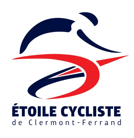 Voici le logo de la marque ETOILE CYCLISTE DE CLERMONT FERRAND (ECCF) qui représente son identité graphique.