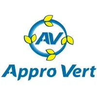 Voici le logo de la marque APPRO- VERT qui représente son identité graphique.