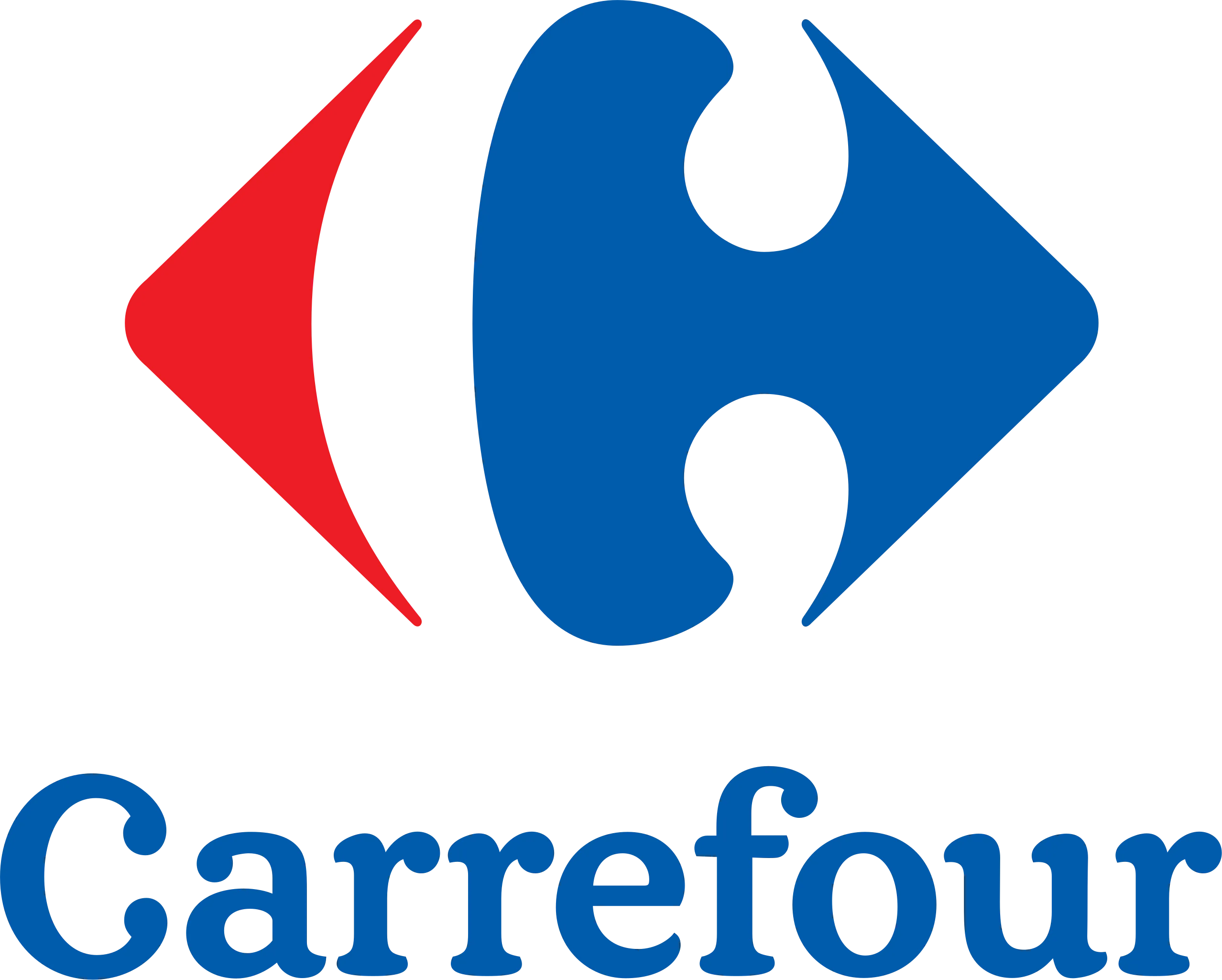 Voici le logo de la marque SA DU ROND POINT (HYPER CHAMPION - CARREFOUR MARKET) qui représente son identité graphique.