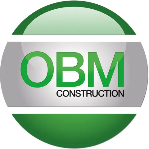 O.B.M. CONSTRUCTION logo