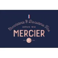 Voici le logo de la marque BISCUITERIE CHOCOLATERIE  MERCIER (BISCUITERIE CHOCOLATERIE MERCIER) qui représente son identité graphique.