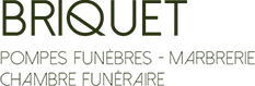 MARBRERIE POMPES FUNEBRES BRIQUET logo