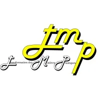 Voici le logo de la marque T.M.P. qui représente son identité graphique.