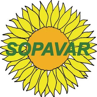 Voici le logo de la marque SOPAVAR qui représente son identité graphique.