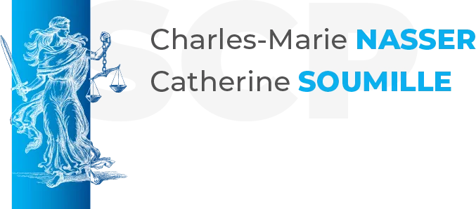 CHARLES-MARIE NASSER ET CATHERINE SOUMILLE, HUISSIERS DE JUSTICE ASSOCIES, SOCIETE CIVILE PROFESSIONNELLE TITULAIRE D'UN logo