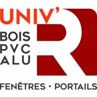 Voici le logo de la marque UNIV'R COMMERCIAL qui représente son identité graphique.