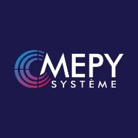 Voici le logo de la marque MEPY SYSTEME SARL qui représente son identité graphique.