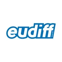 Voici le logo de la marque EU DIFFUSION (EU DIFF) qui représente son identité graphique.